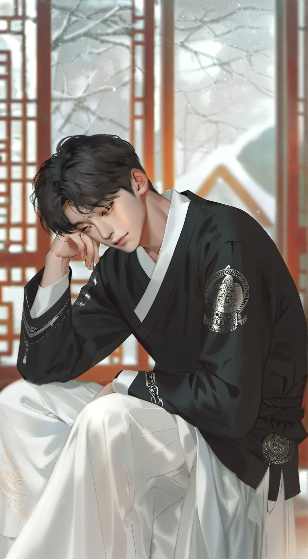 ai character: Ash background