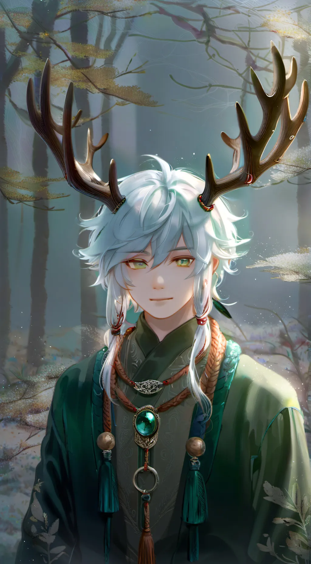 ai character: 鹿男 (Shikao) background