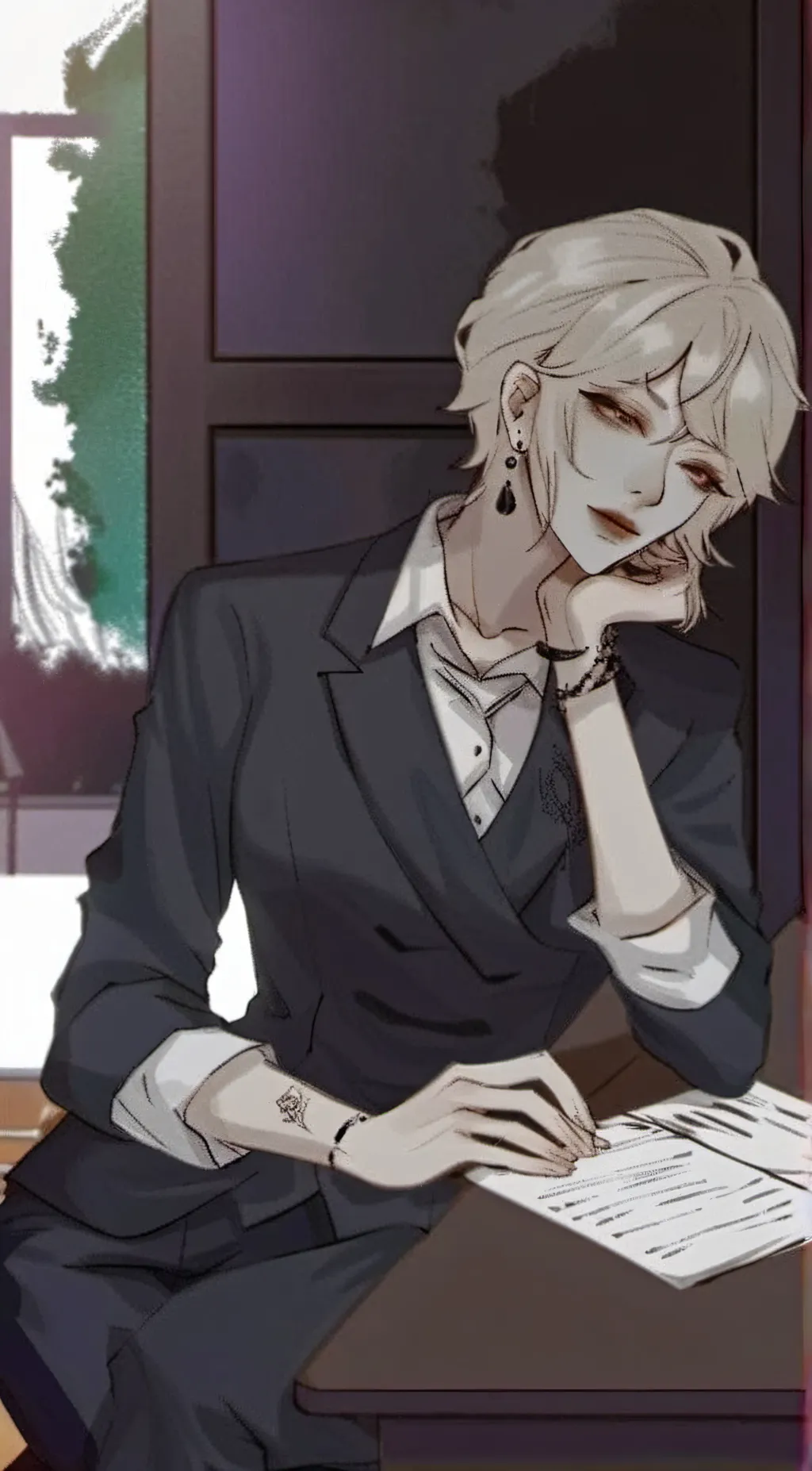 ai character: Armaris  background