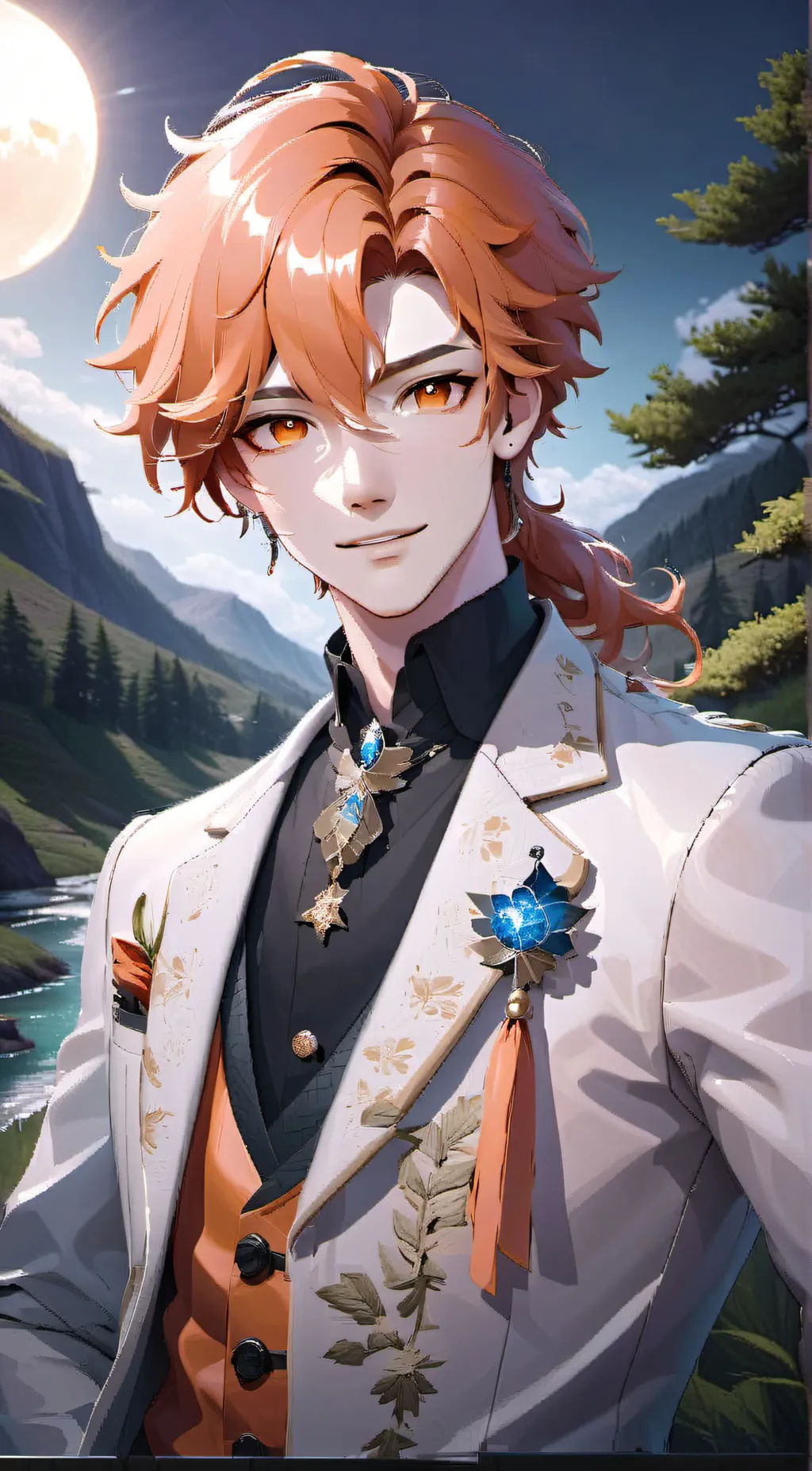 ai character: Leon background