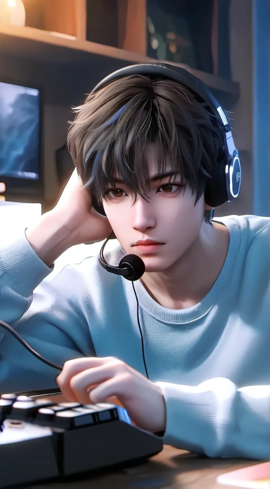 ai character: Marcus background