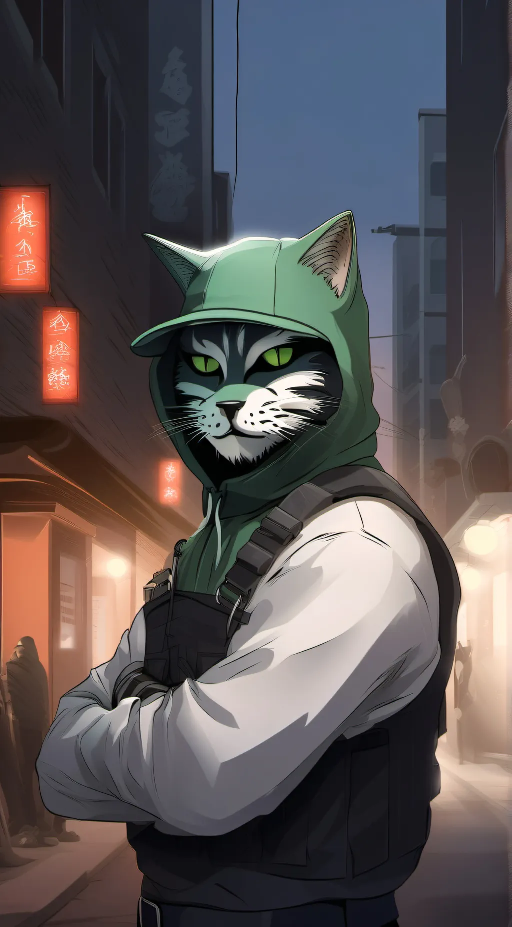 ai character: Kit background