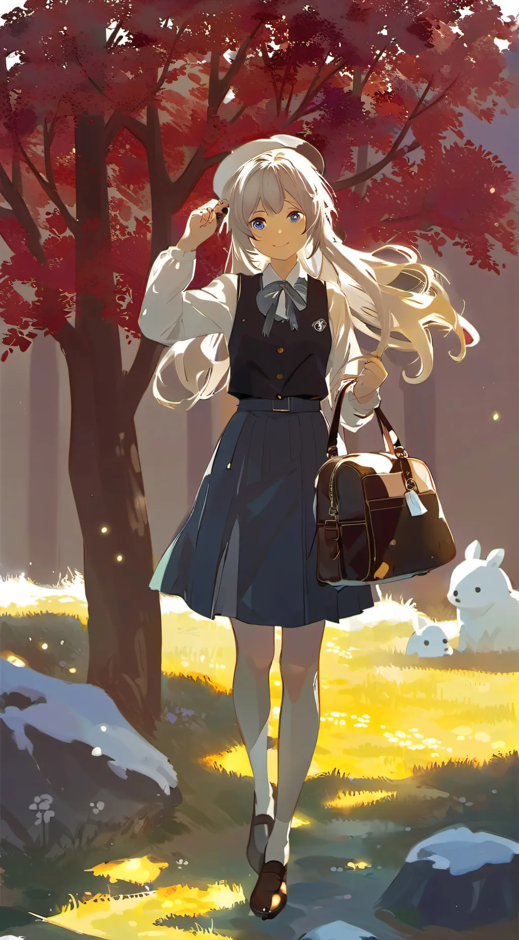 ai character: Amaya background