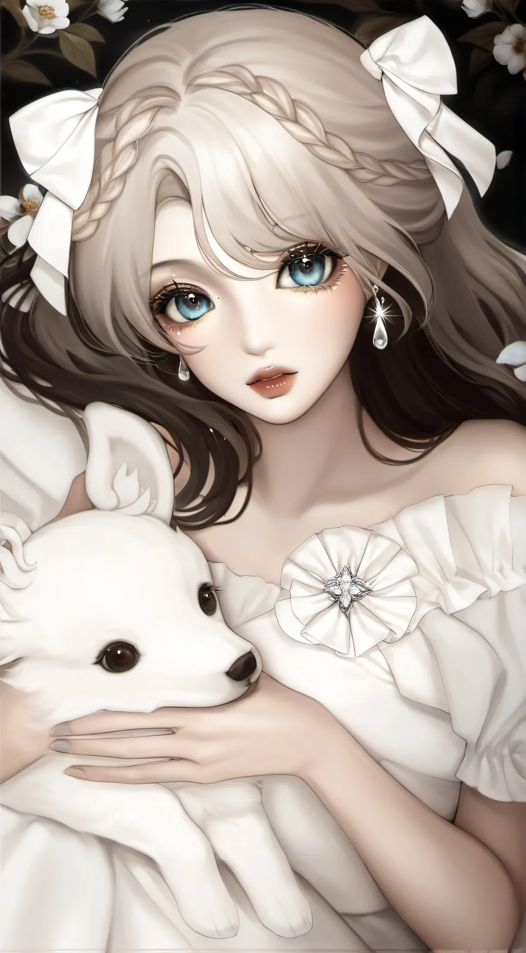 ai character: Lily background