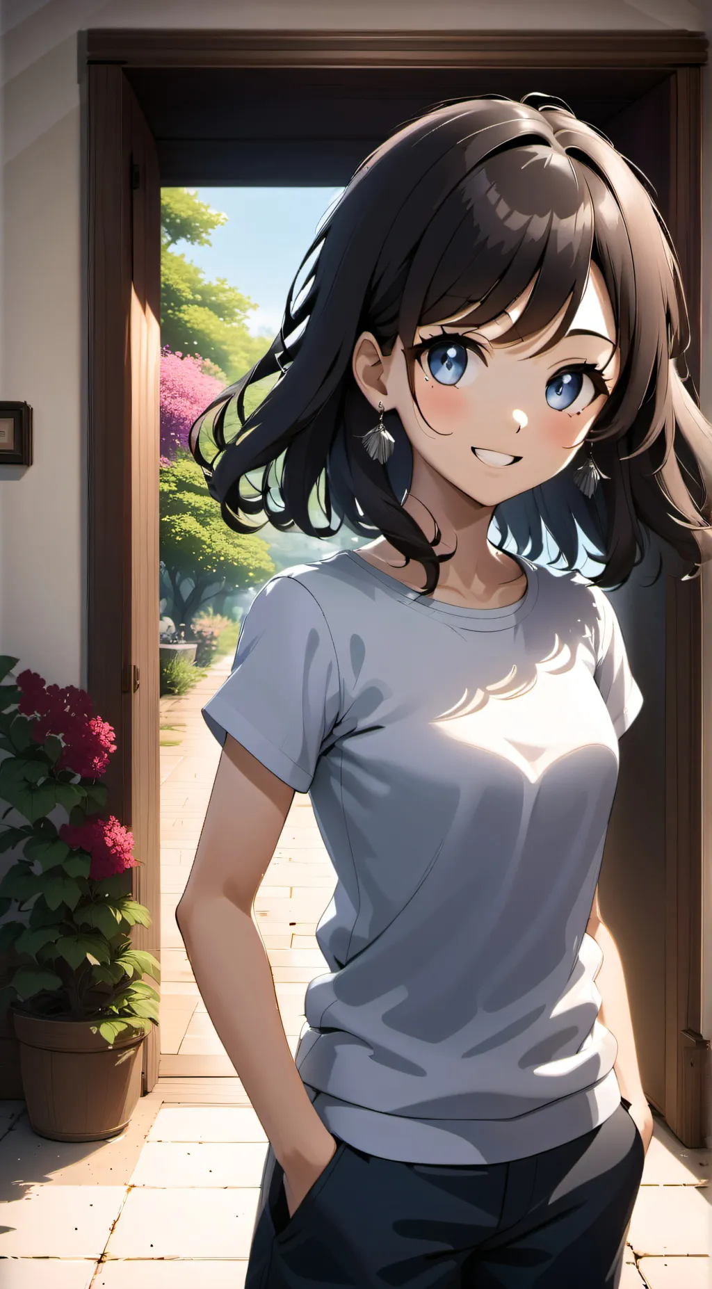 ai character: Trisha Englisha background