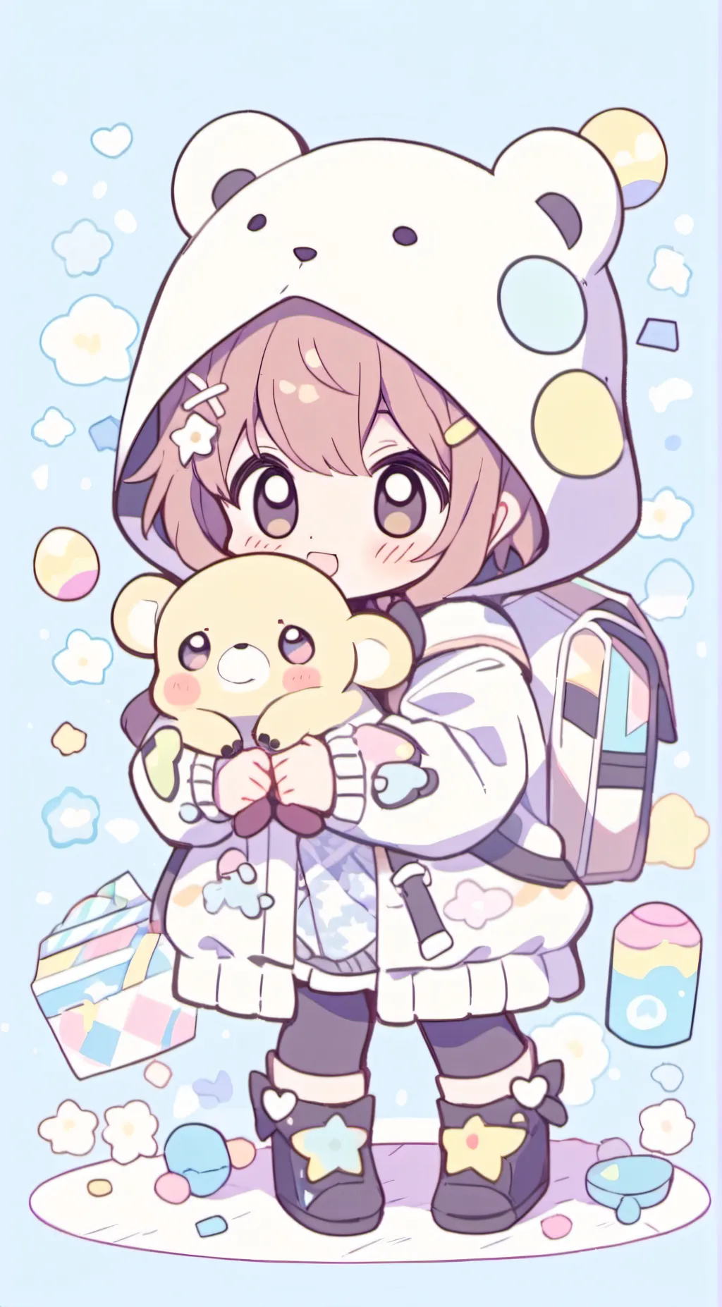 ai character: Yurtu background