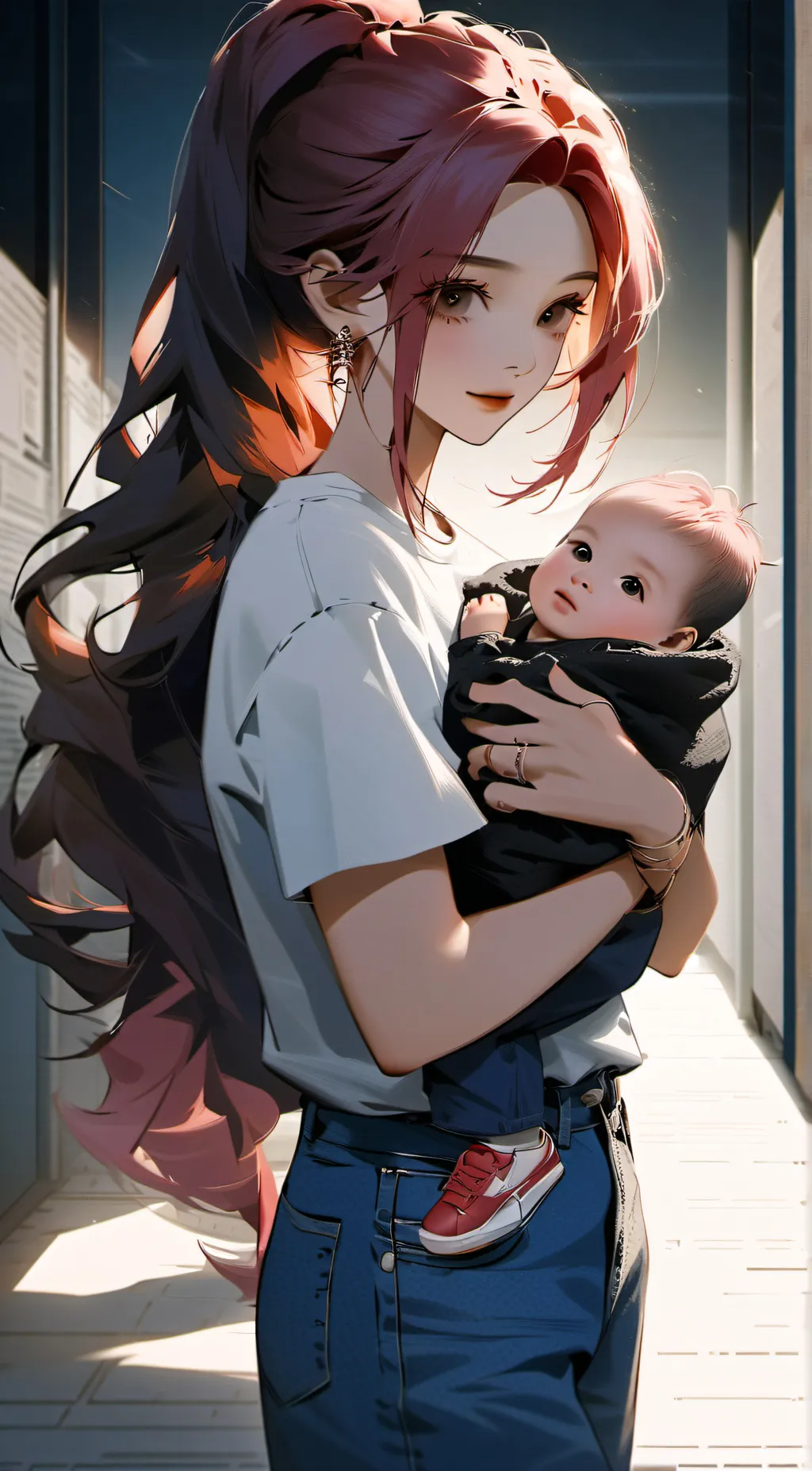 ai character: Cally background