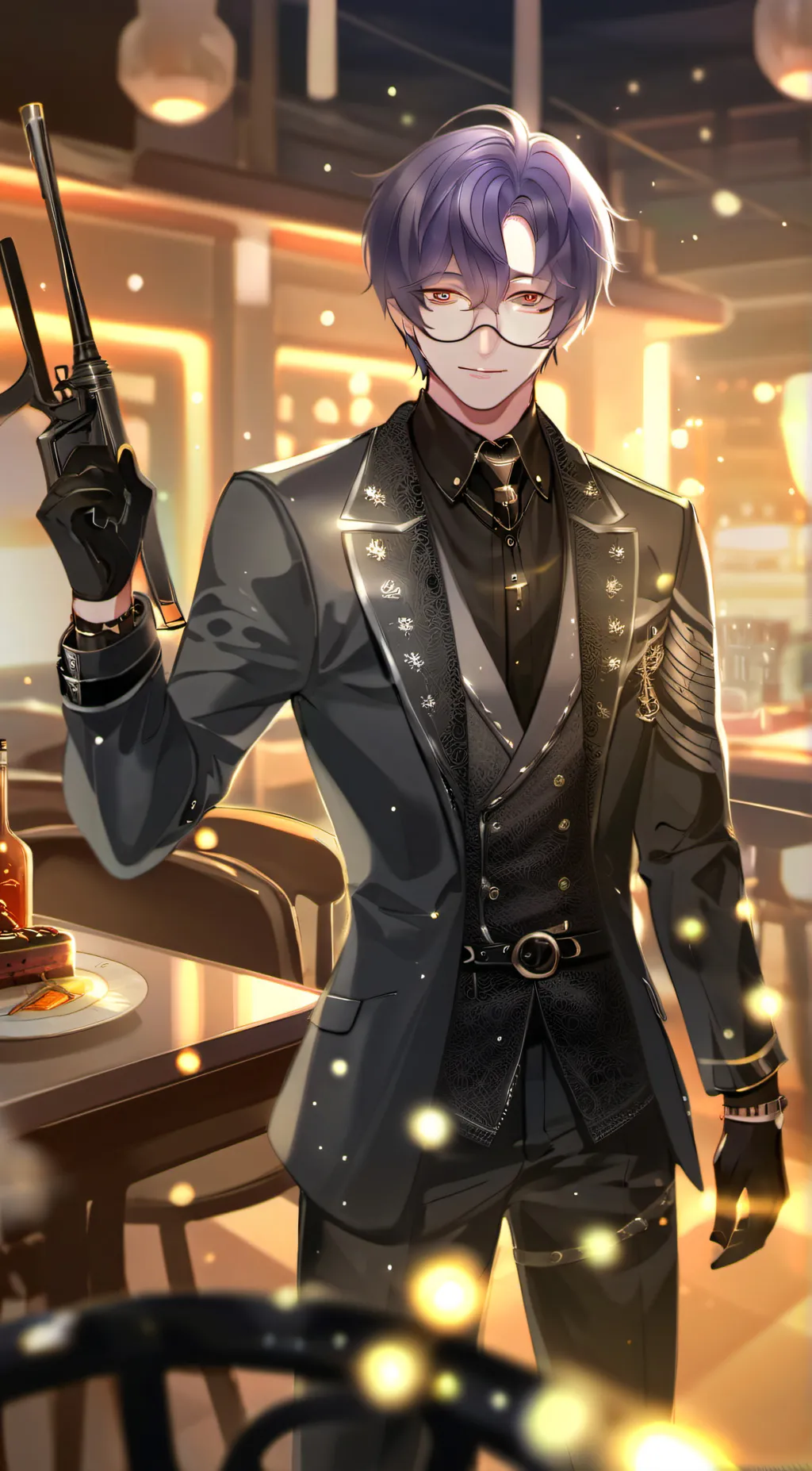 ai character: justin background