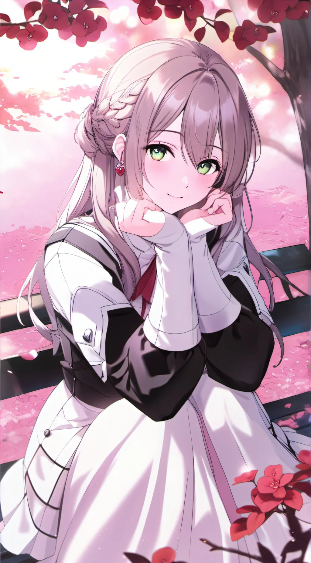 ai character: Katie  background