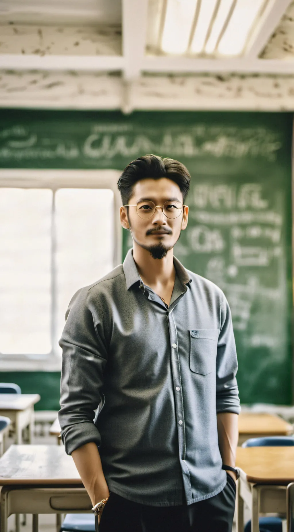 ai character: Mr. Calvin background