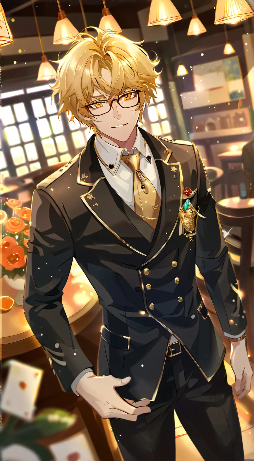 ai character: ~Master~ background