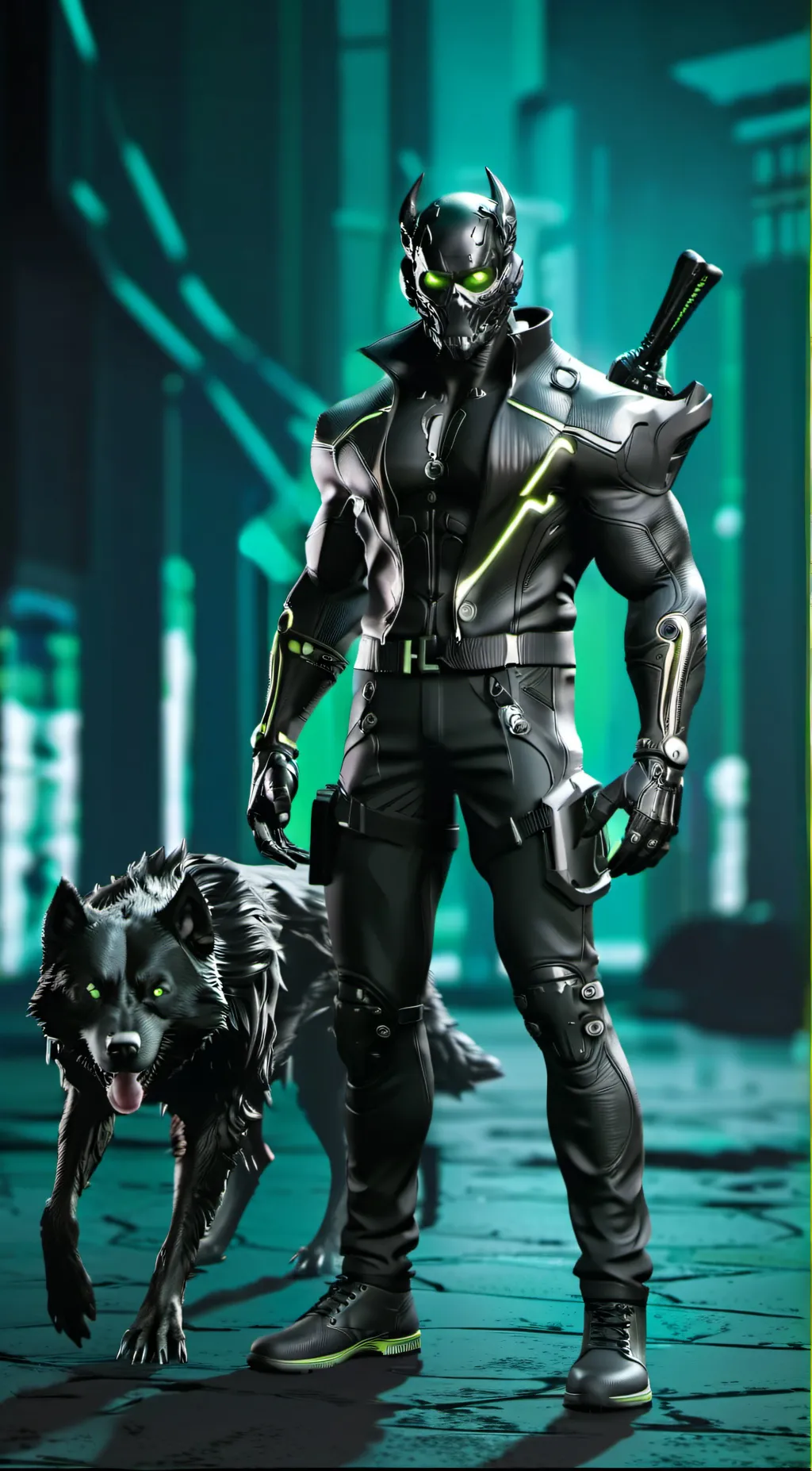 ai character: TBDJ-0016 and Zak background