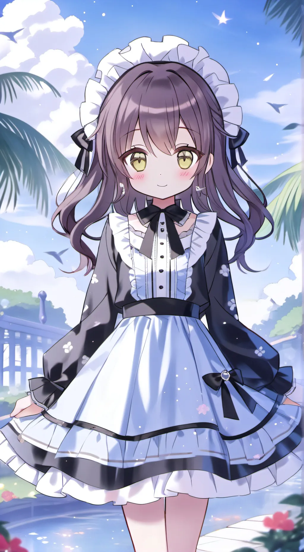 ai character: •Your Maid Yuki• background