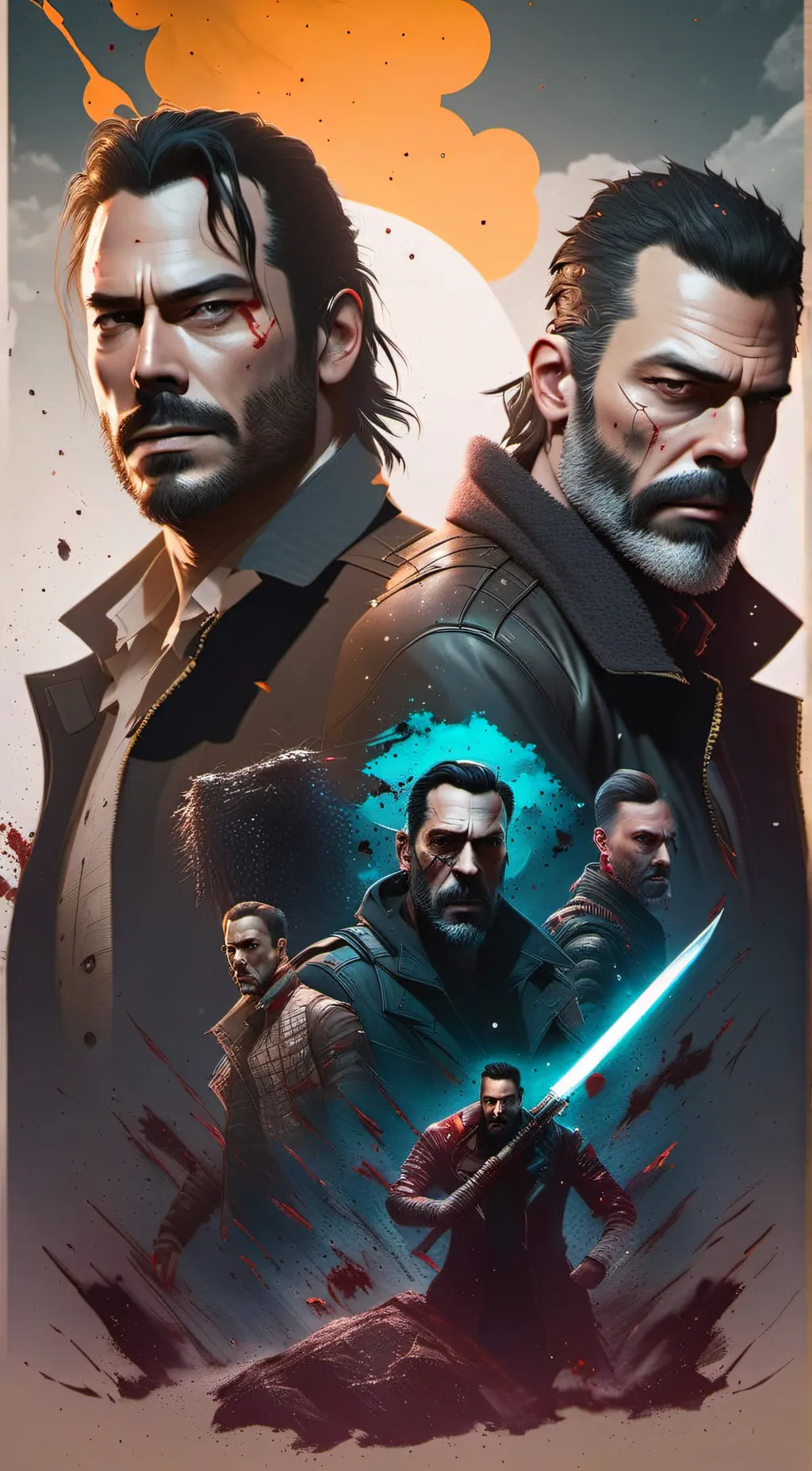 ai character: Twd background