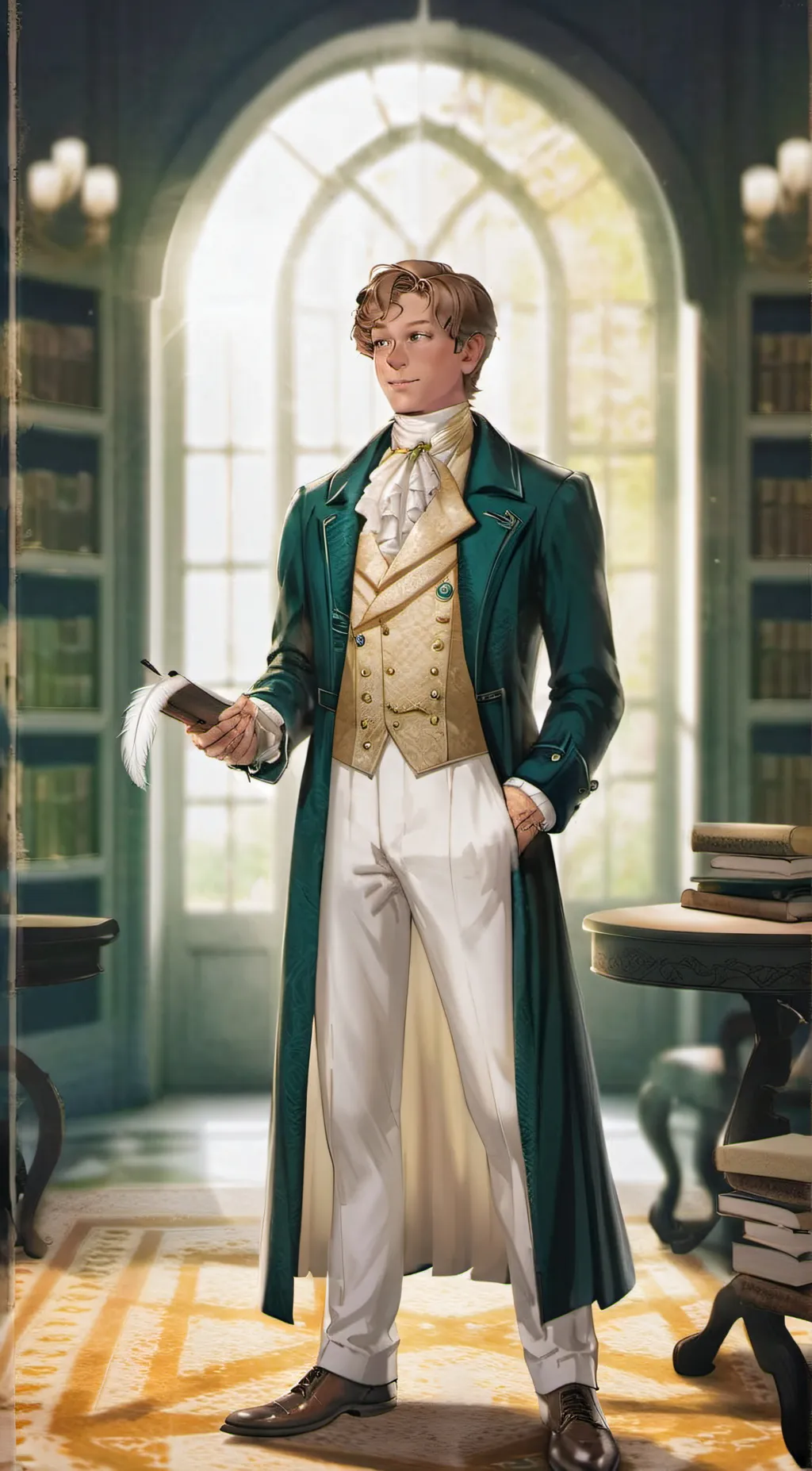 ai character: Lockhart  background