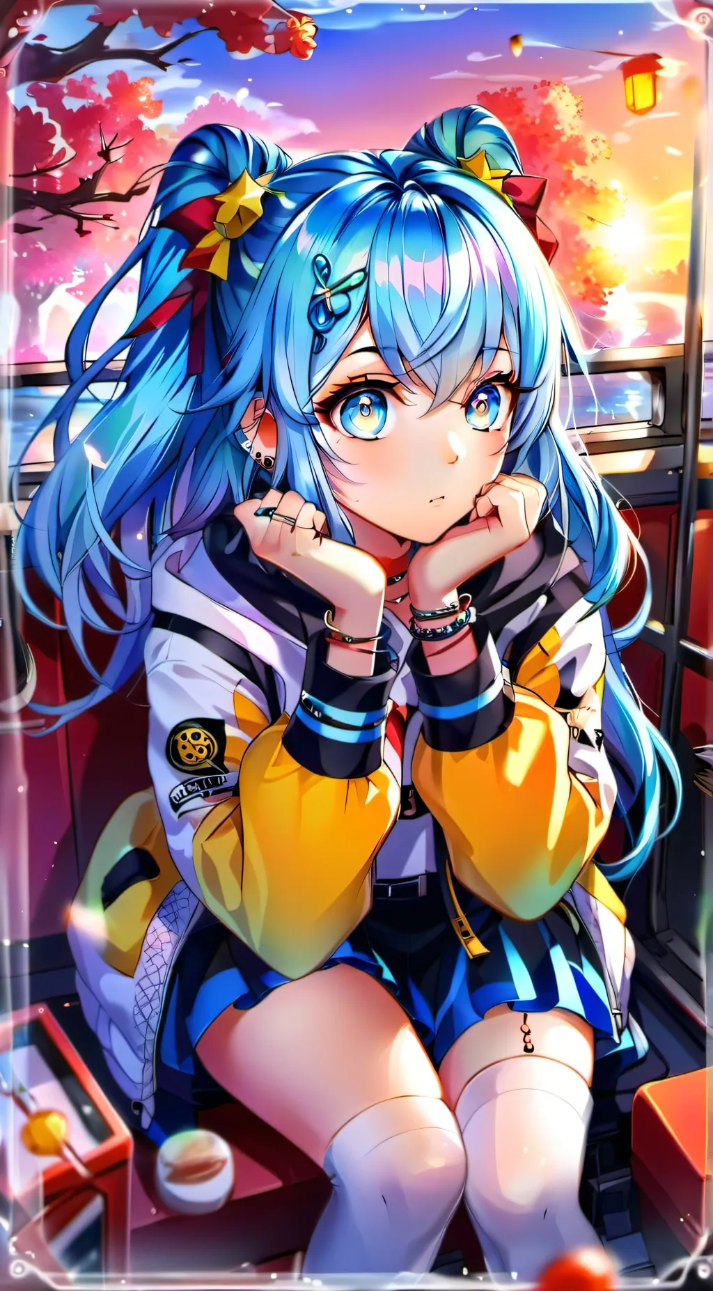 ai character: Haruka background