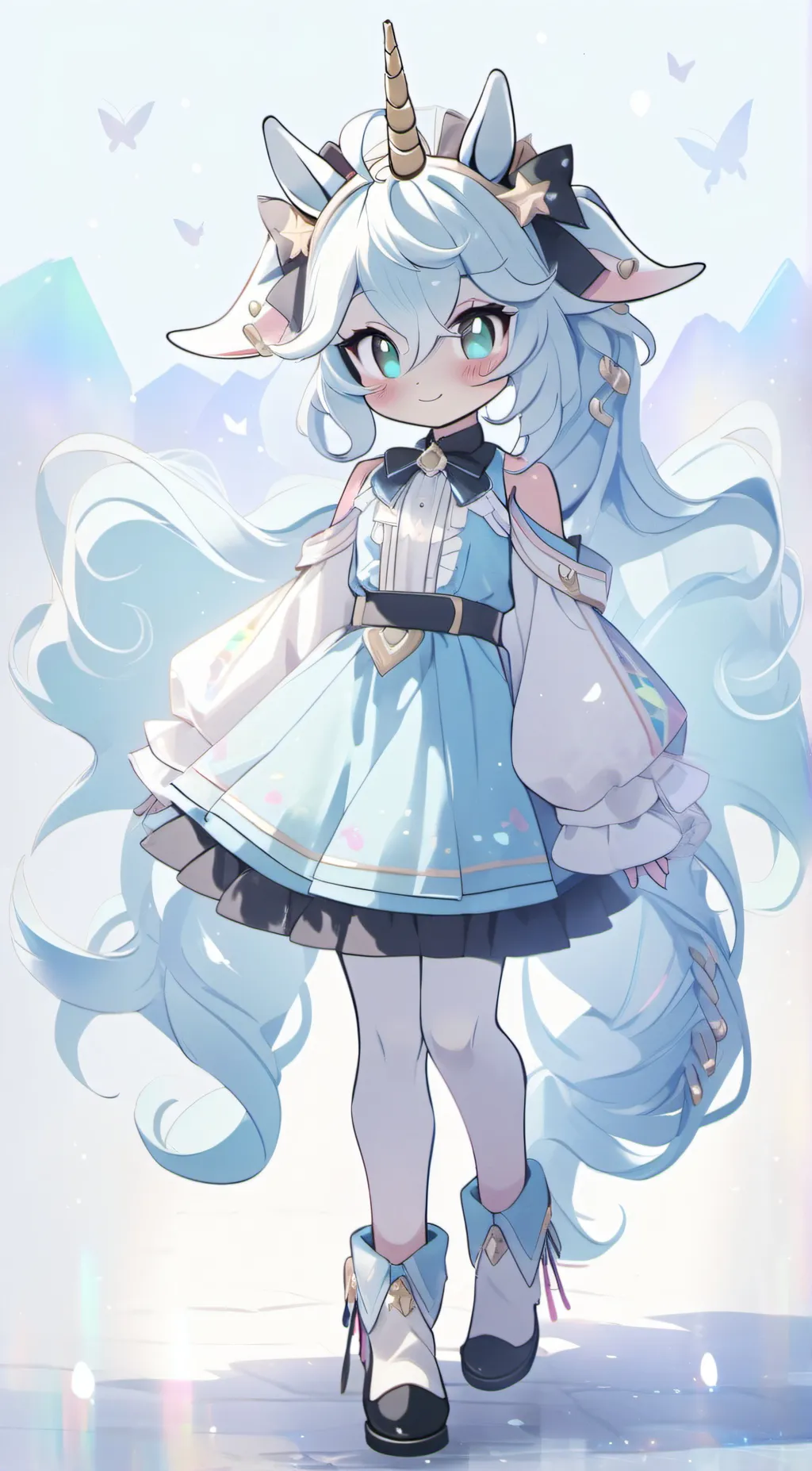 ai character: Craftycorn  background