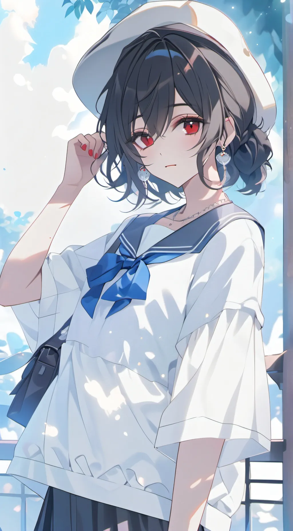 ai character: Madeline  background