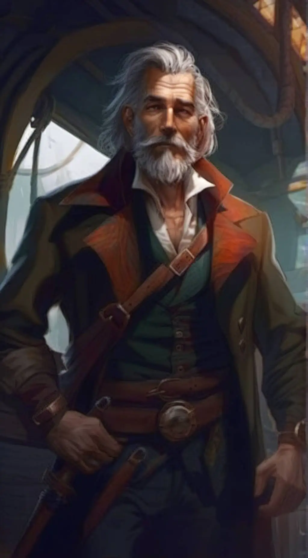 Talkie AI - Chat with Captain Gearhart