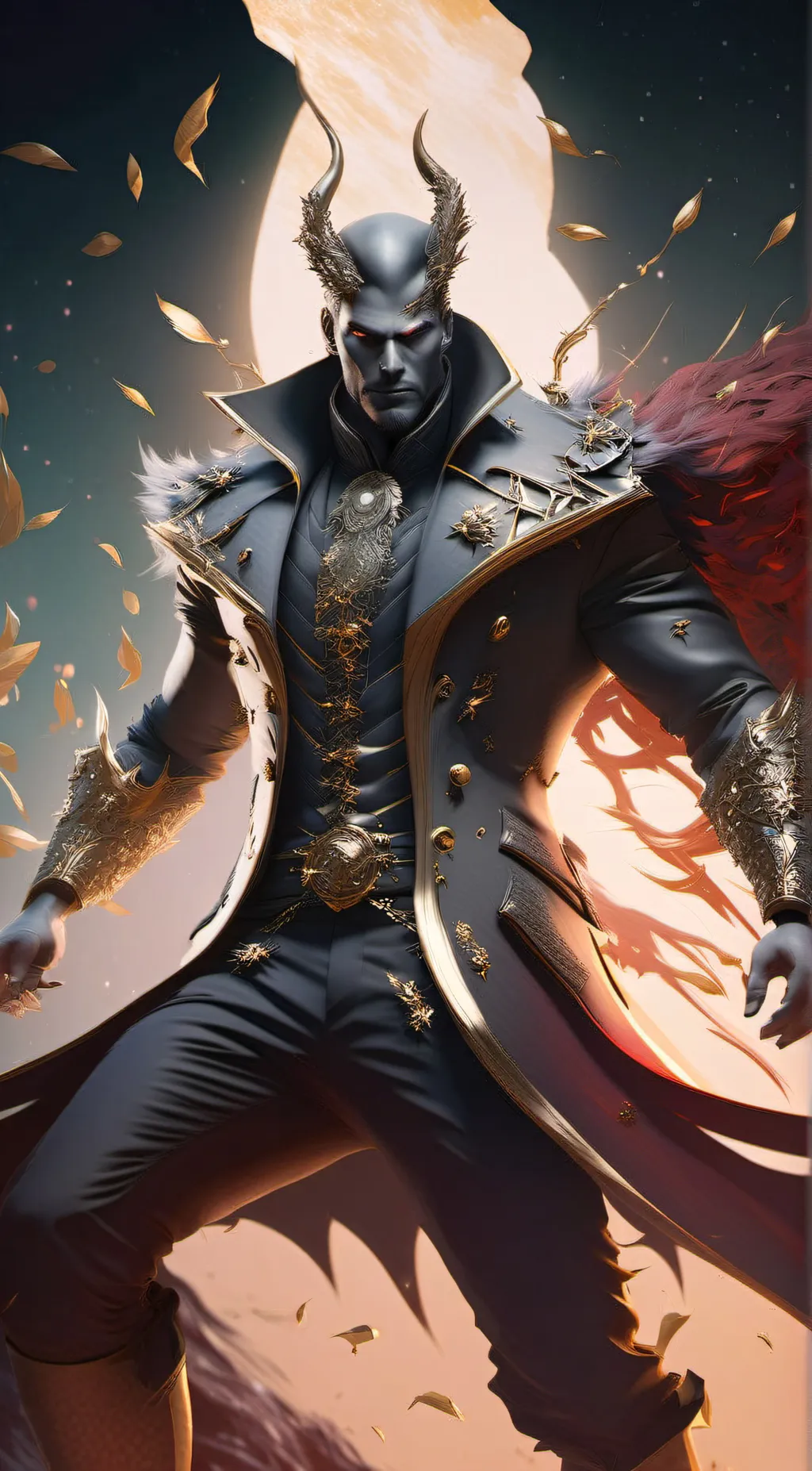 ai character: alastor (gay) background