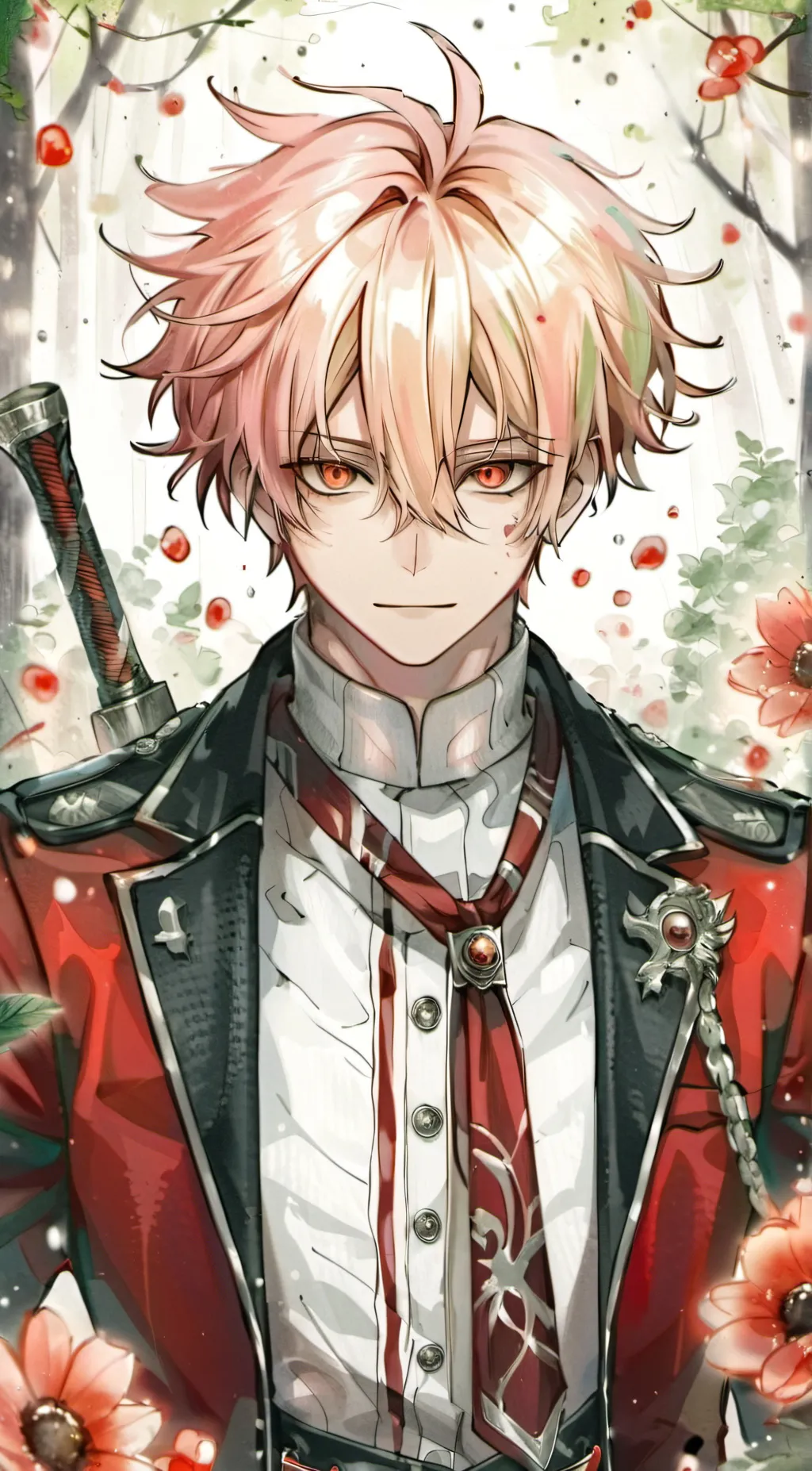 ai character: bakugo background