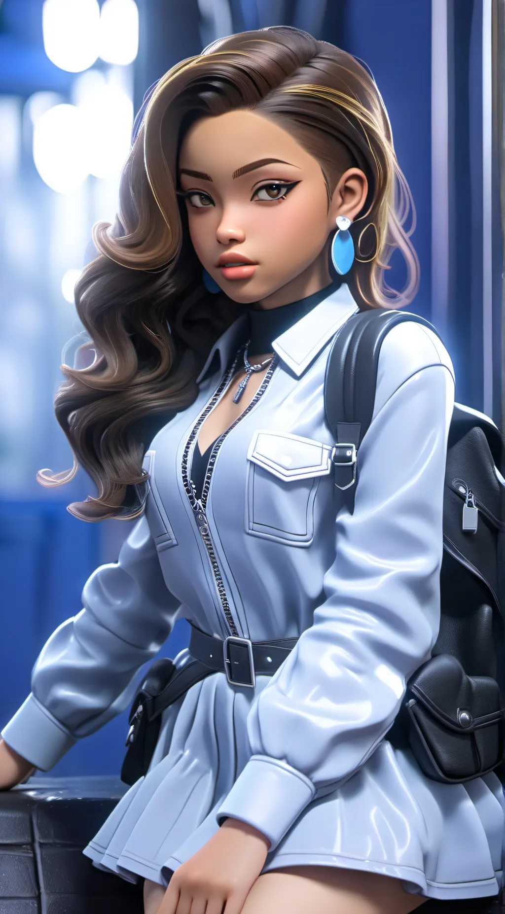 ai character: Miles female background