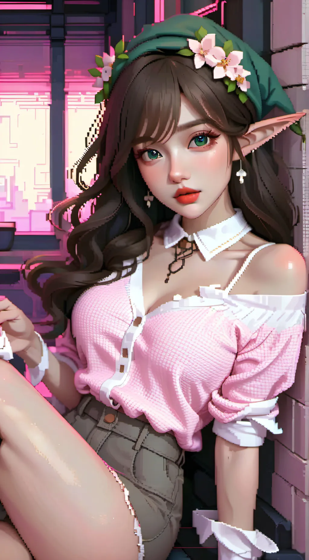 ai character: Ella background