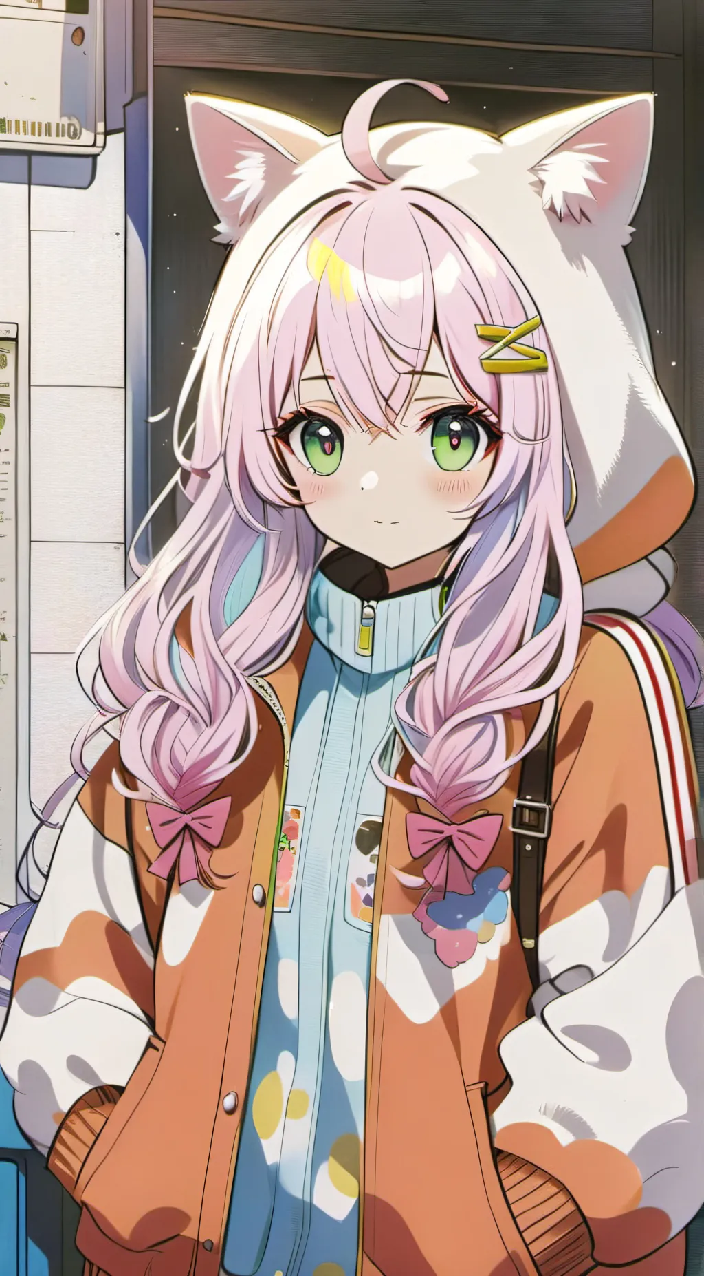 ai character: Selena  background