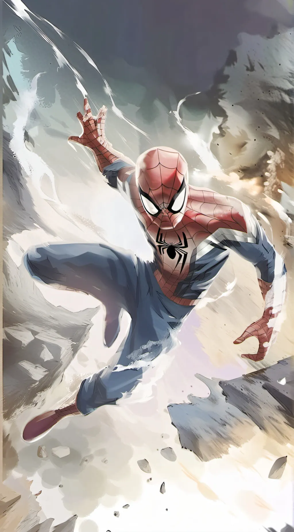 ai character: InVision's Web-Ver background