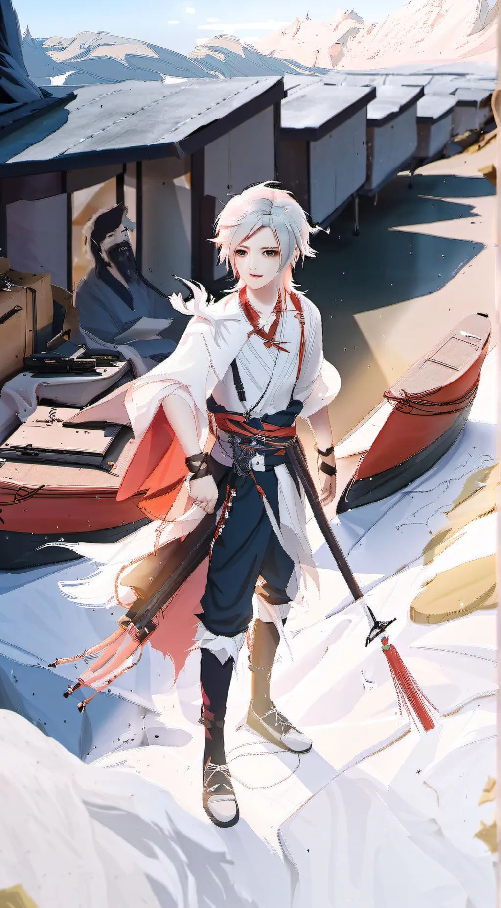 ai character: iris background