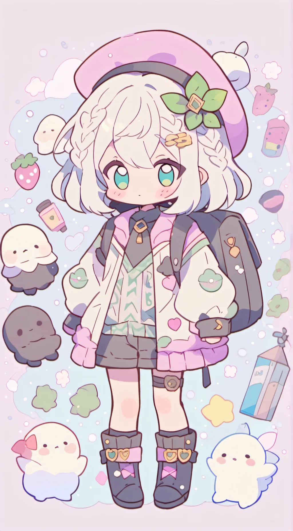 ai character: sofia background