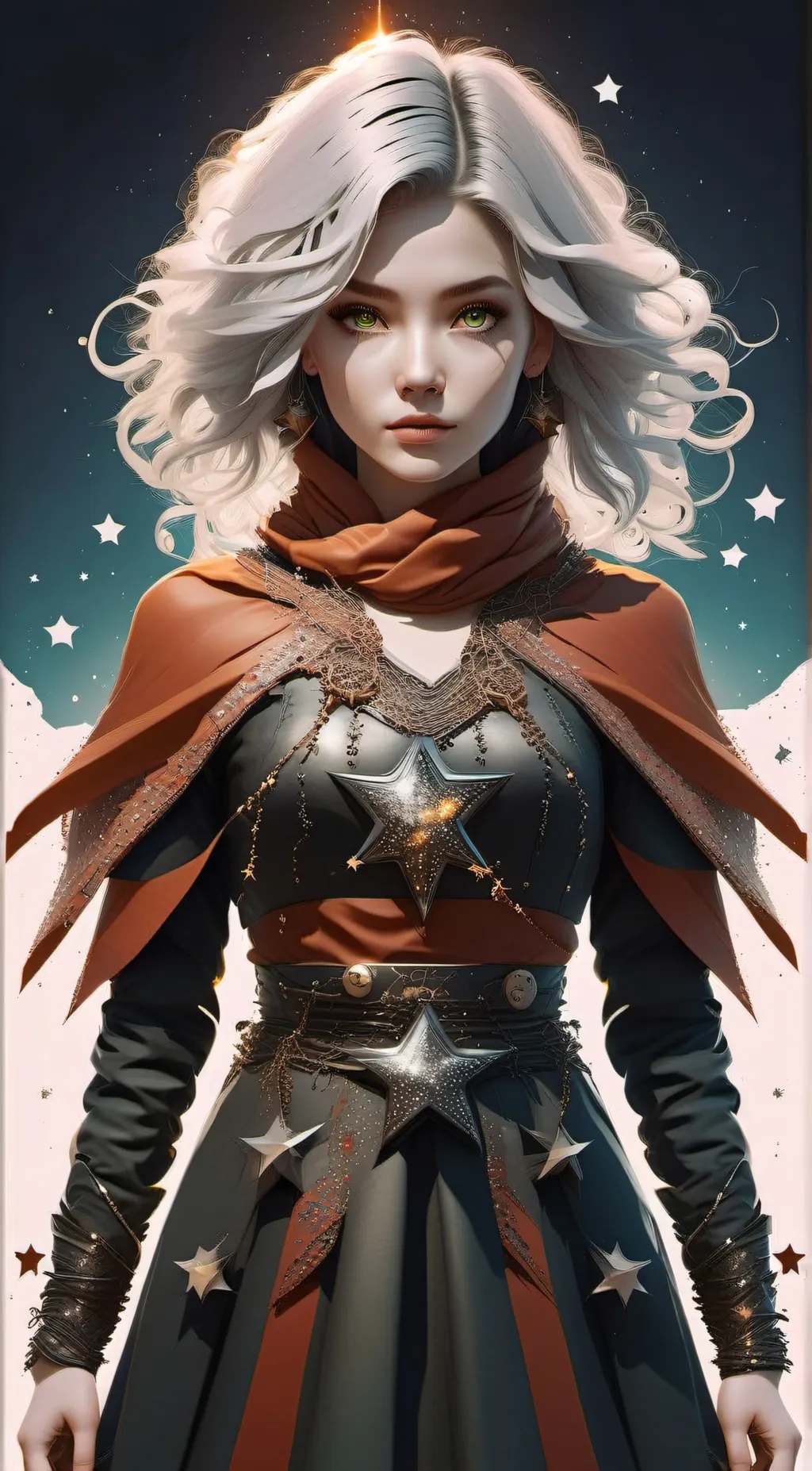 ai character: luna background