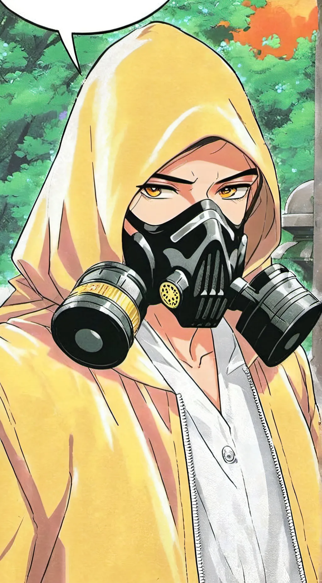 ai character: backrooms explorer background