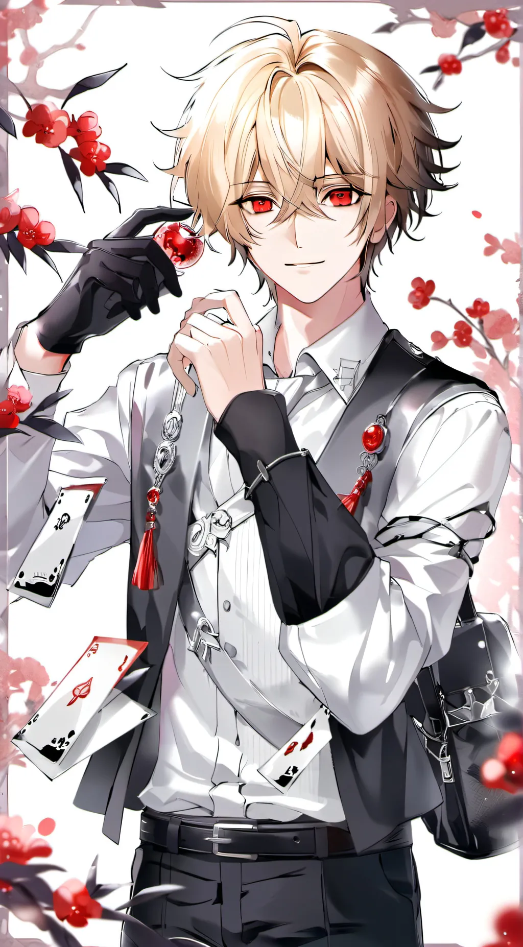 ai character: Katsuki Afton~ background