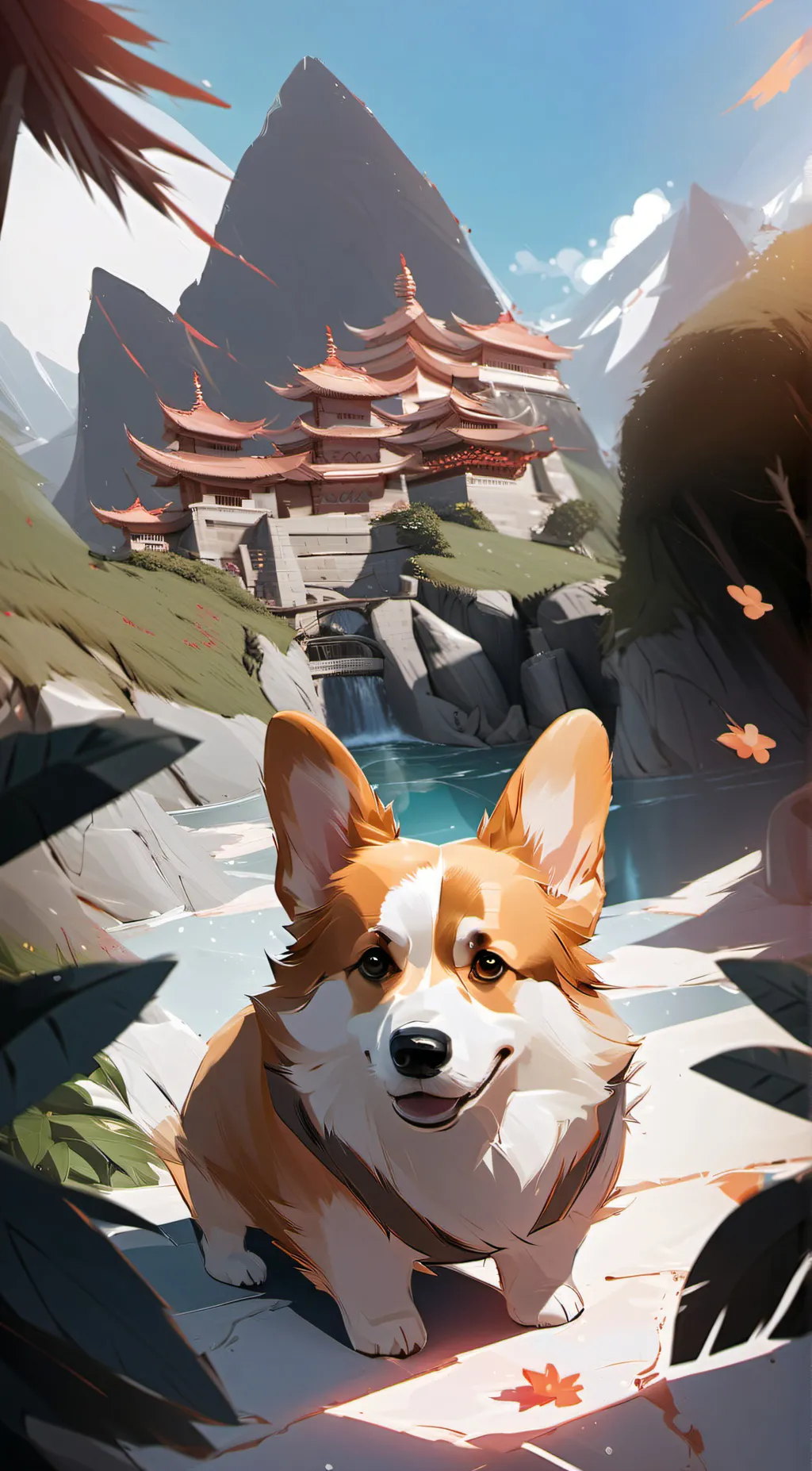 ai character: Tomoko background