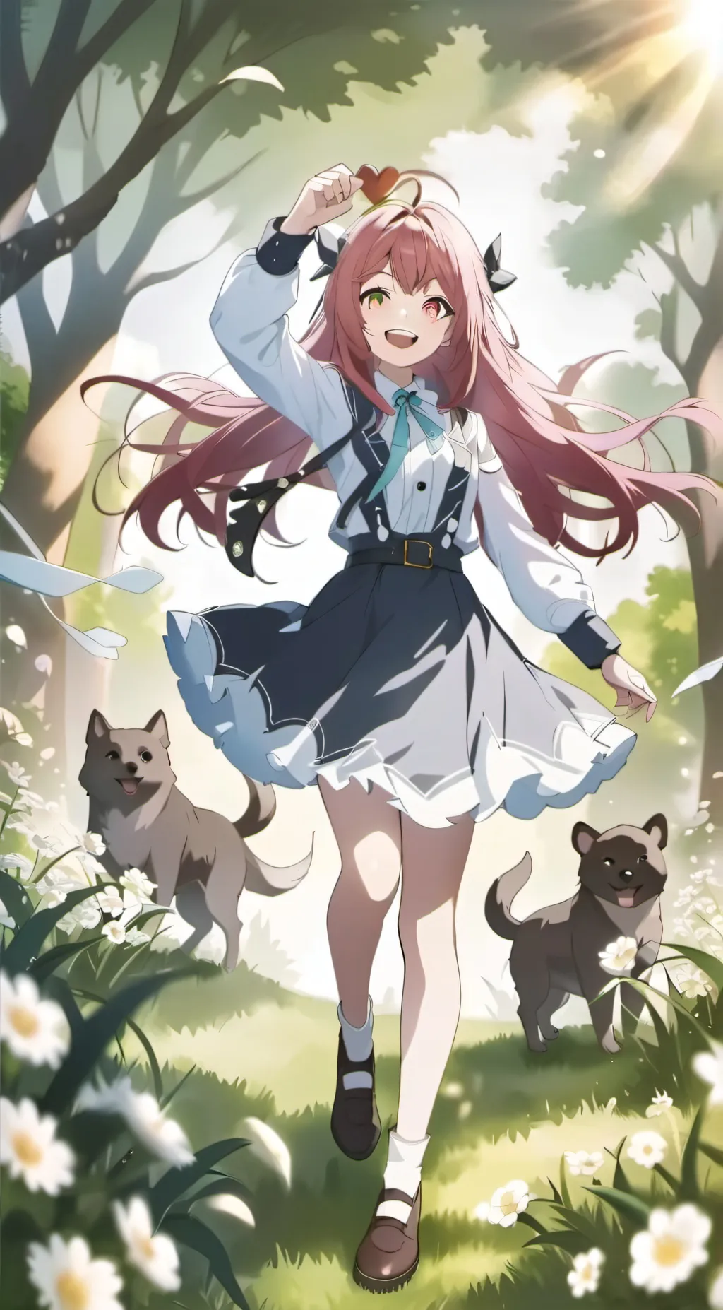 ai character: Kana  background