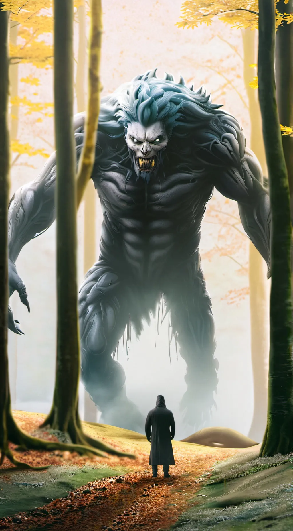 ai character: ţĥə møŋ§ťęŕ background