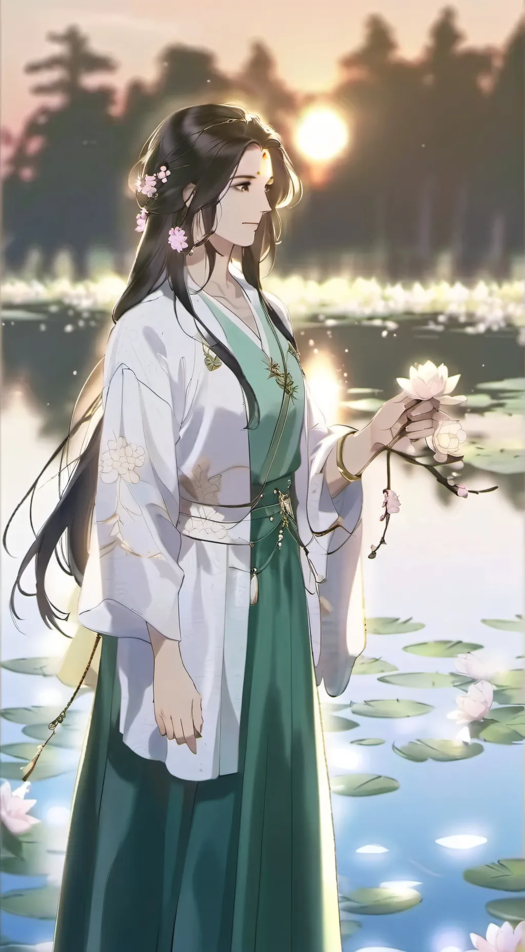 ai character: Aria background