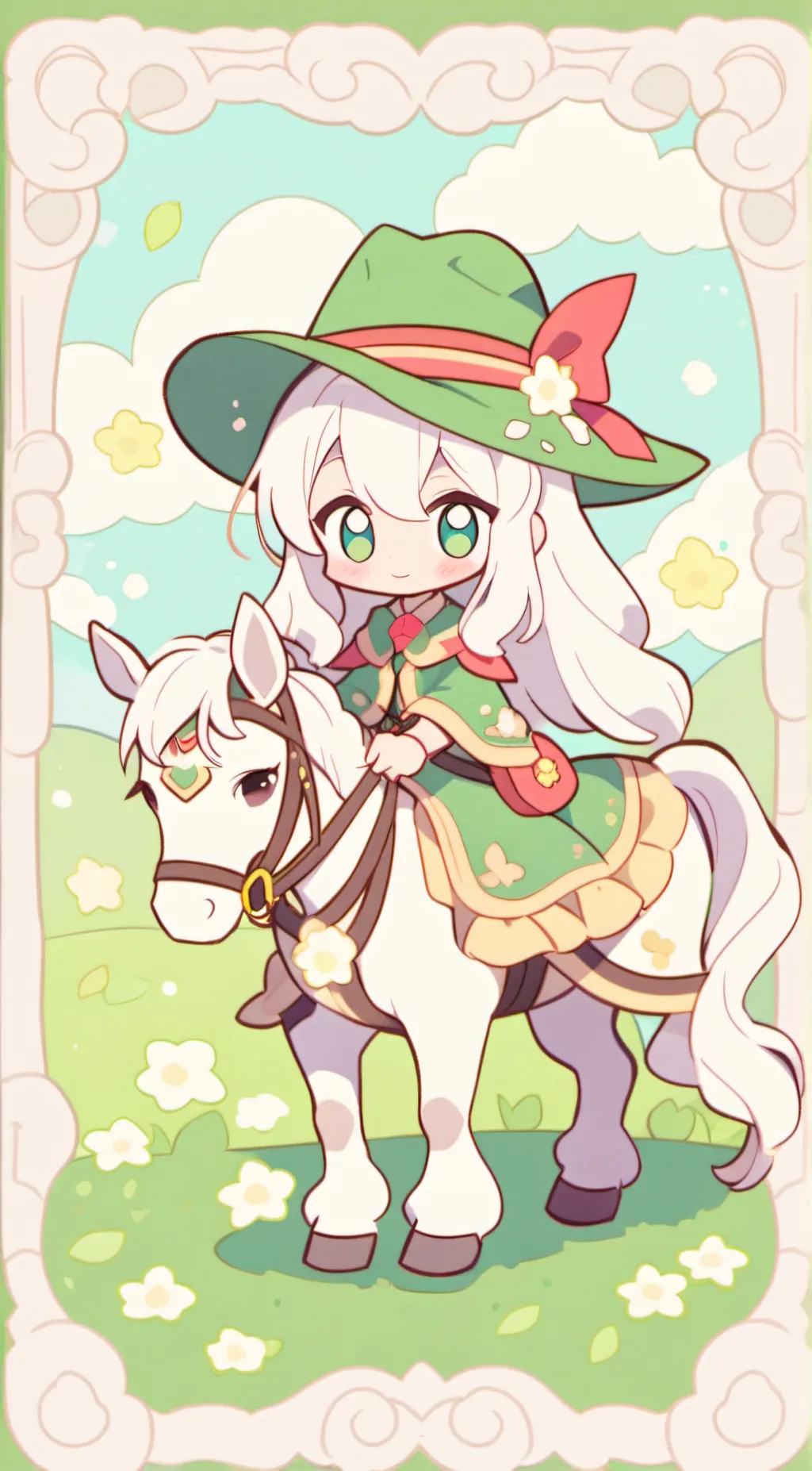 ai character: lily background