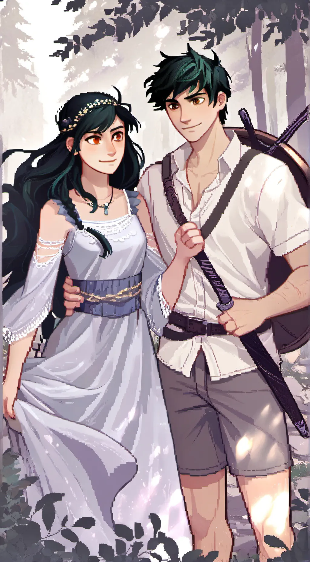 ai character: Percy Jackson background