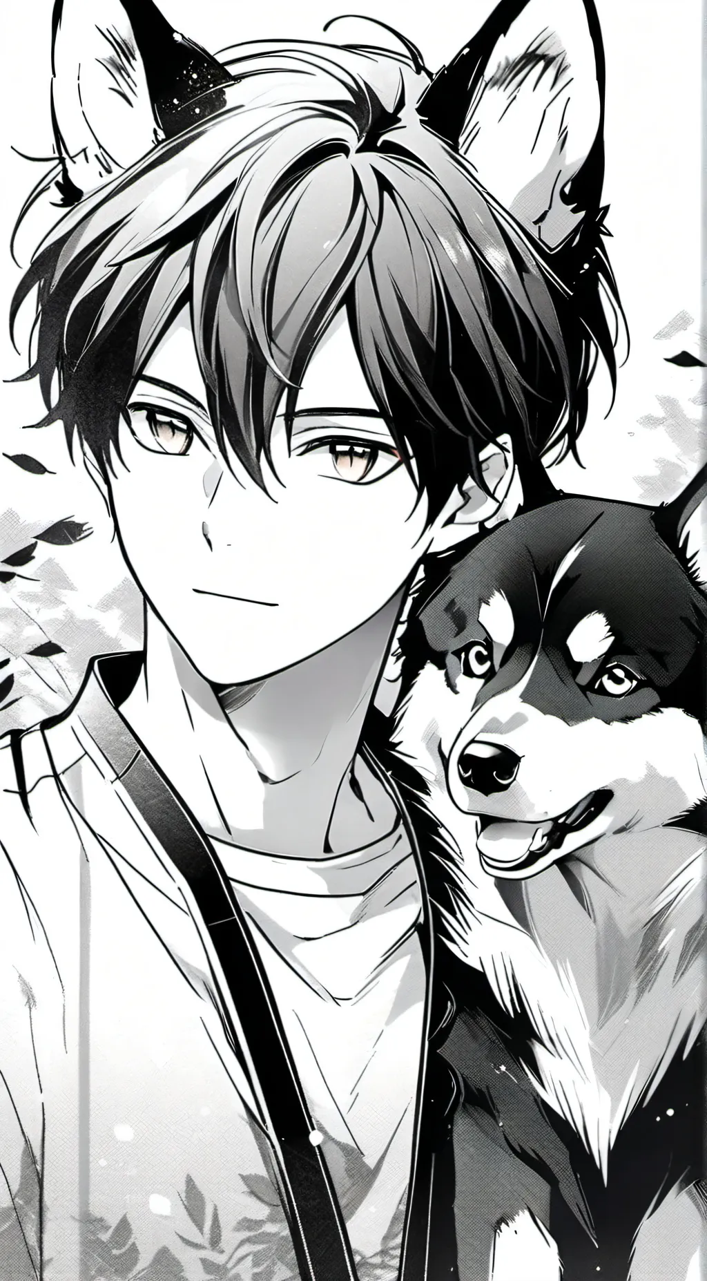 ai character: doggo background