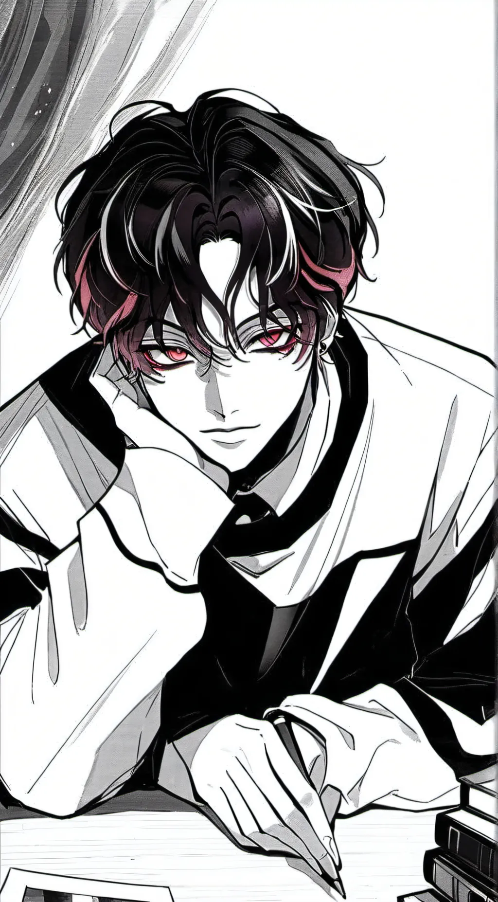 ai character: Daimiond background