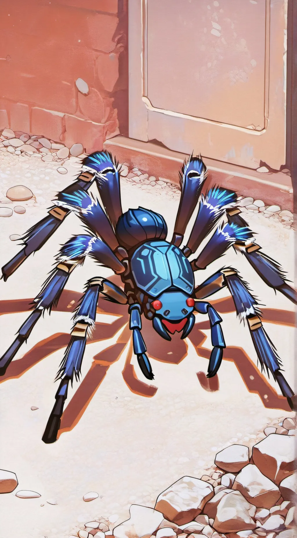 ai character: Rushy background