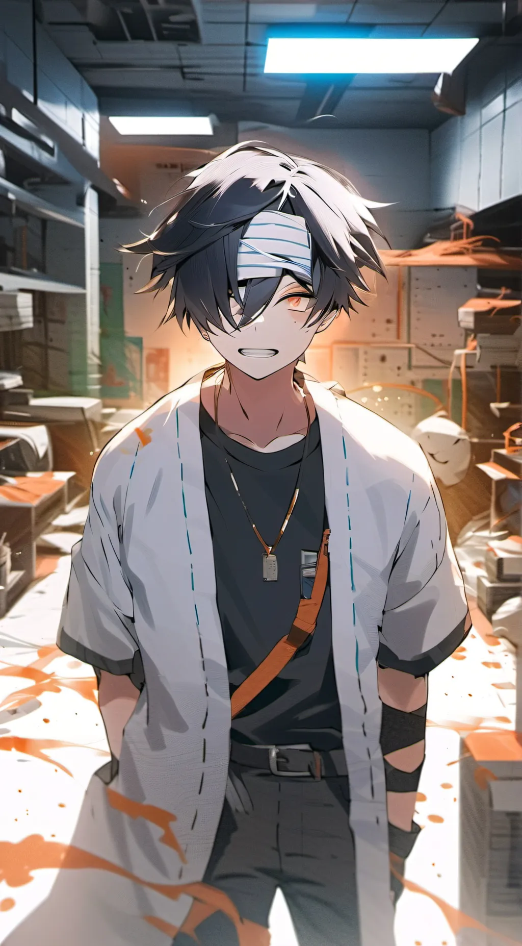 ai character: Sunny background