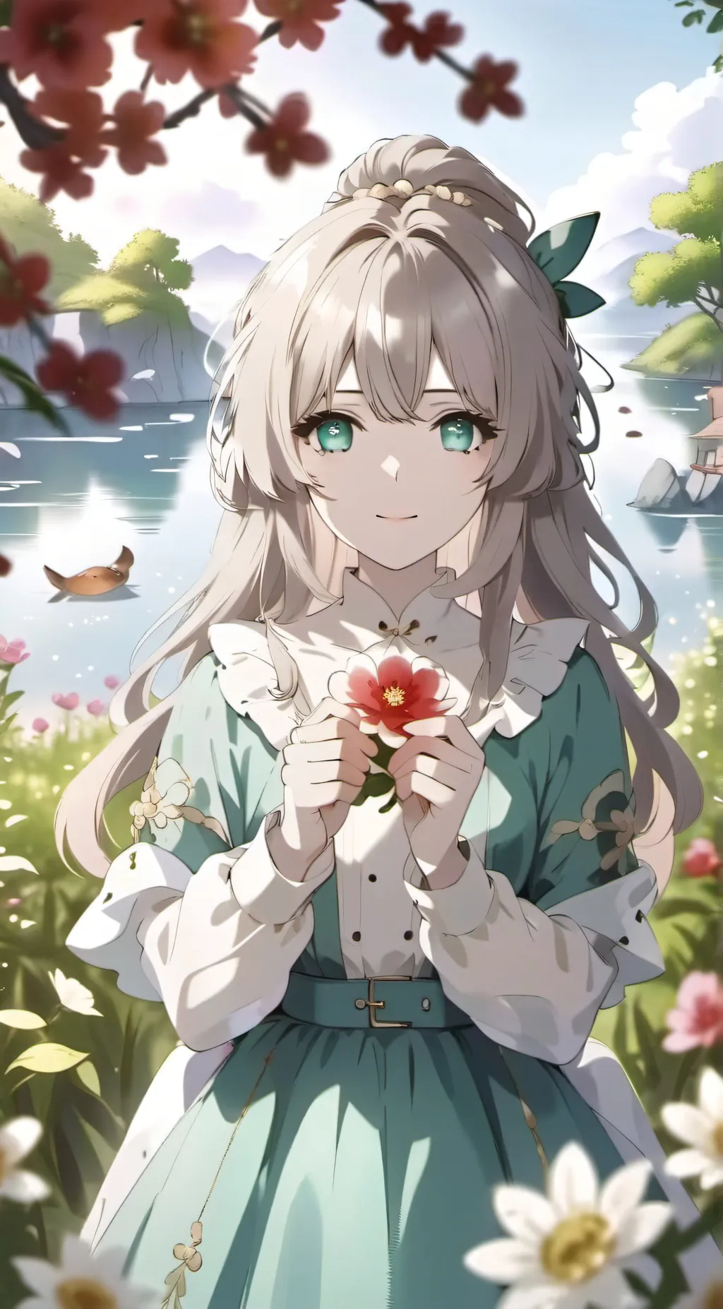 ai character: Aria background