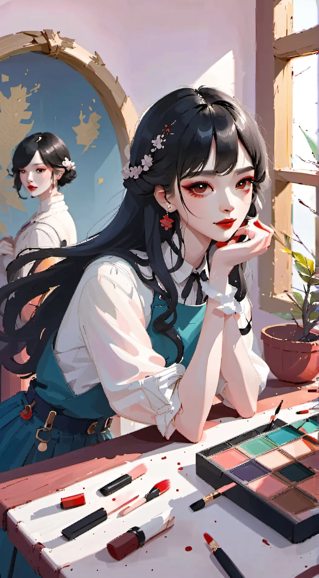 ai character: Sarah background