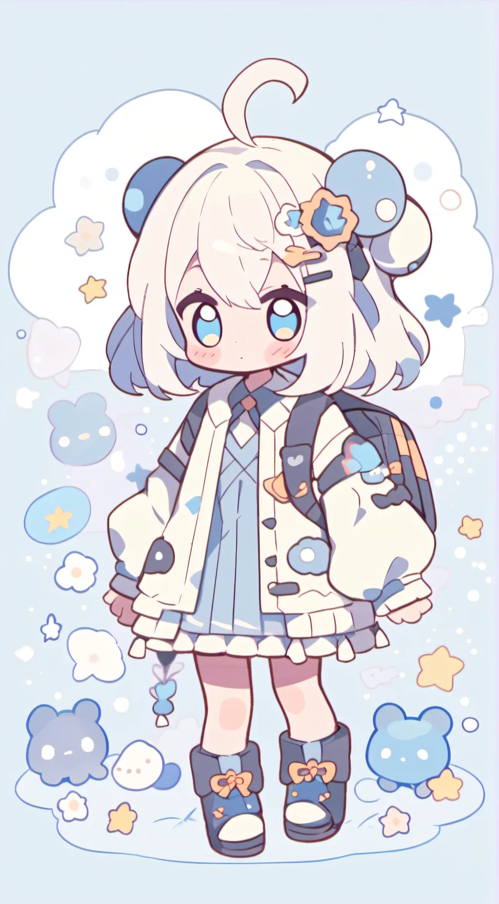 ai character: maya background