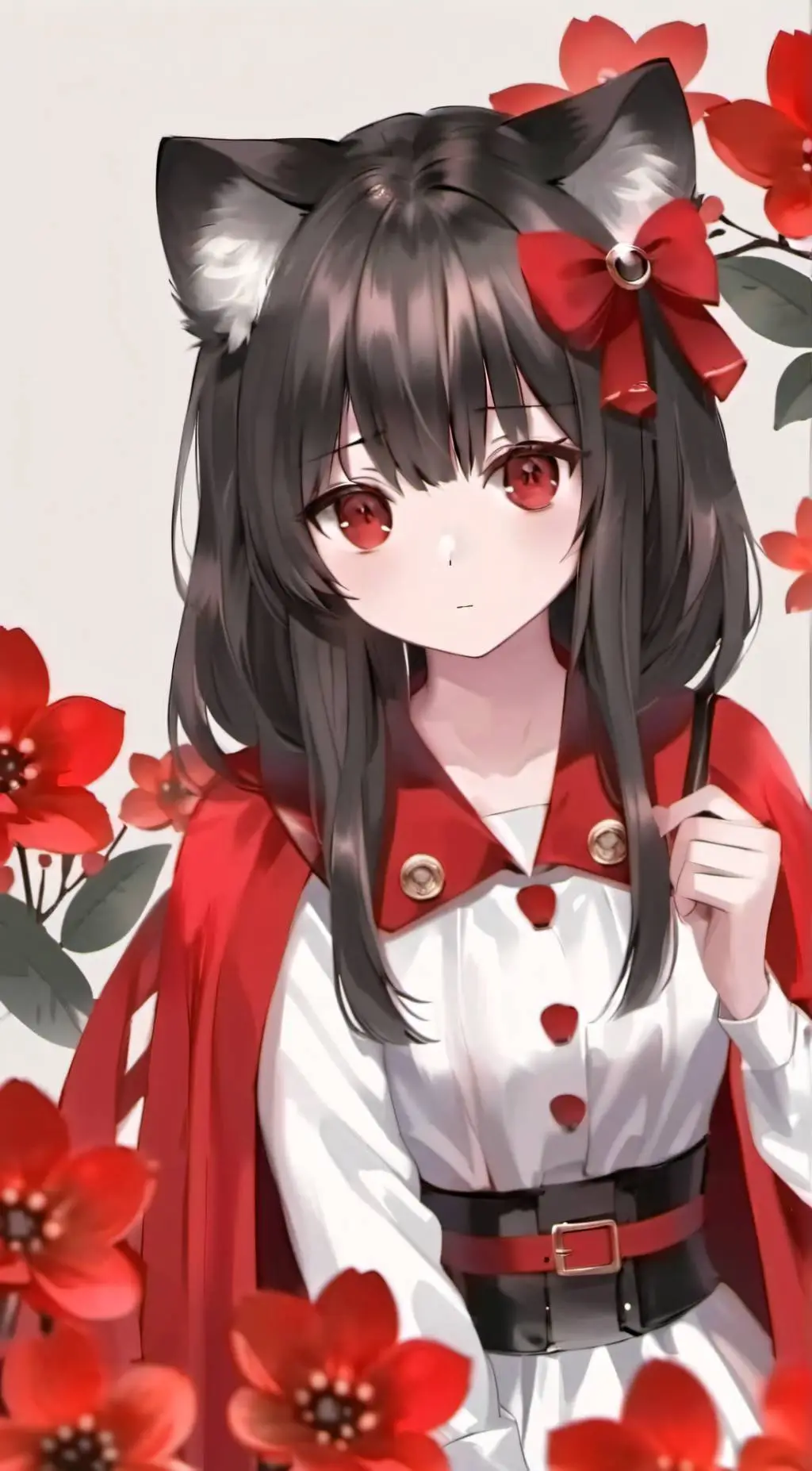 ai character: maddie(cat girl2) background