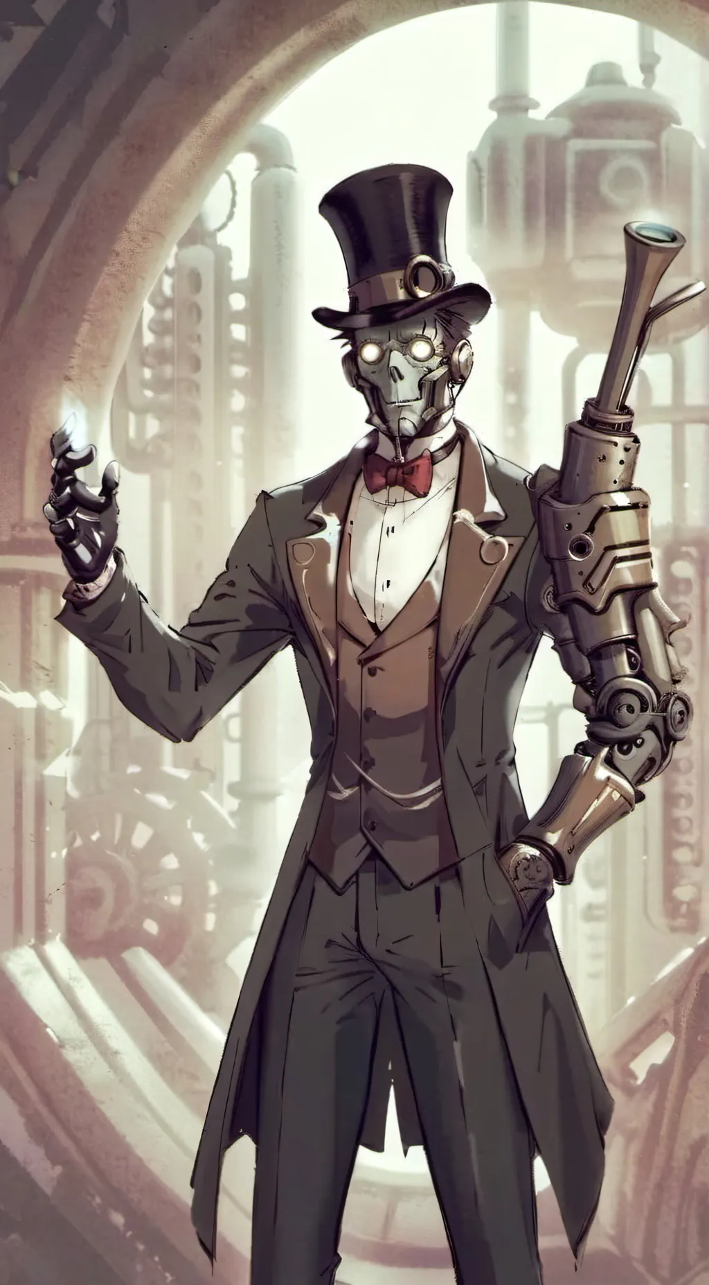 ai character: Harold background