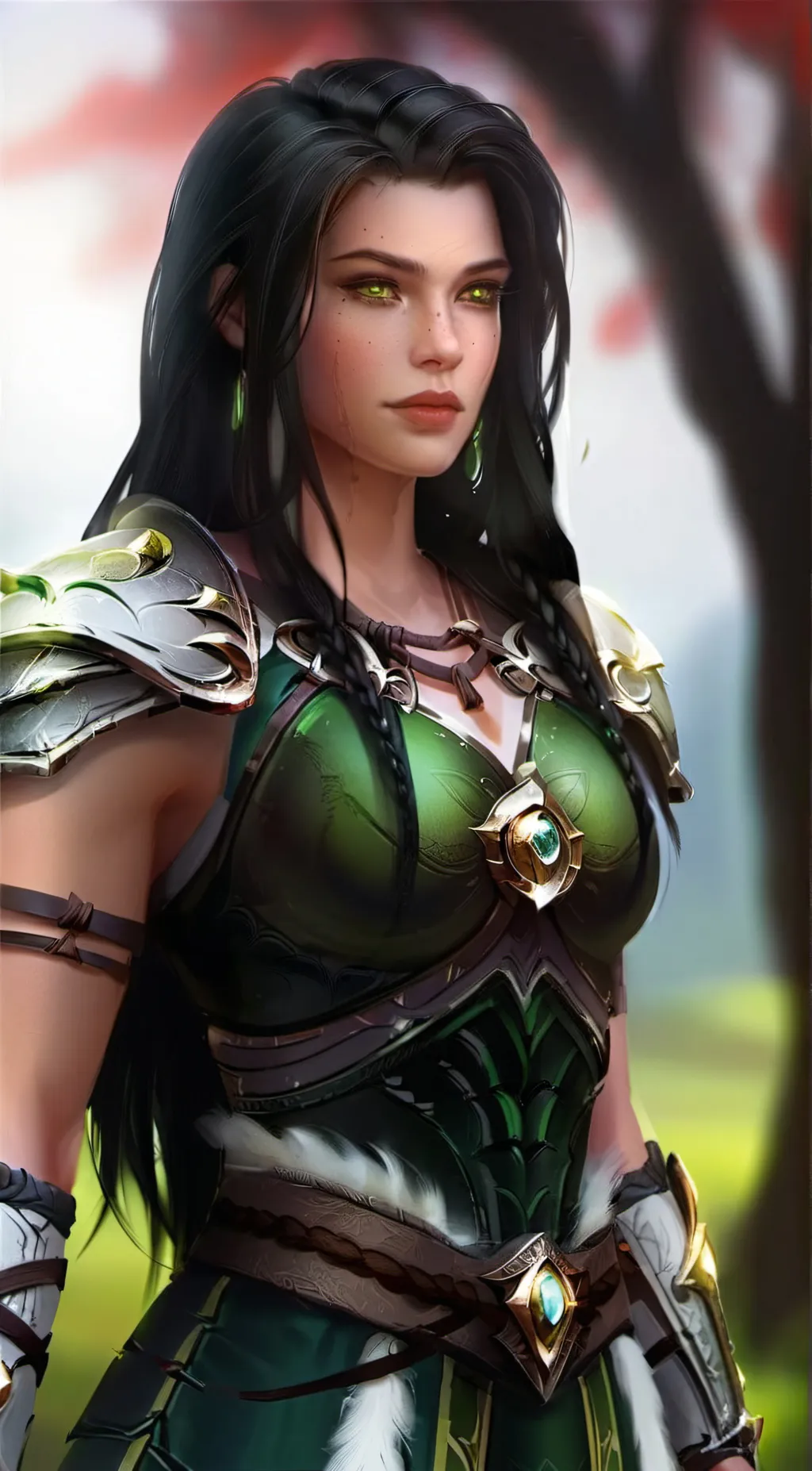 ai character: Freya background